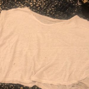 Vince distressed crop